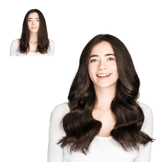 18" Clip-In Extensions (Dark Chocolate #2)