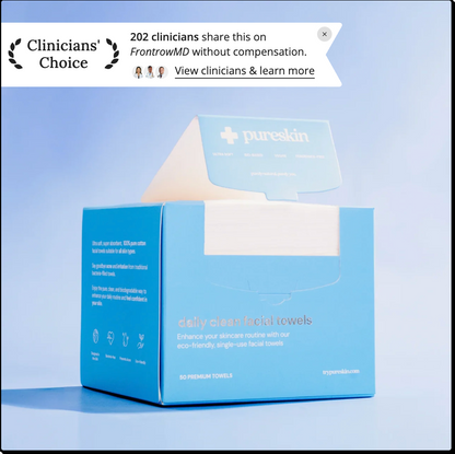 Pureskin Daily Clean Facial Towels